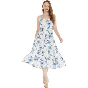 imageWomens Hawaiian Maxi Tiered Dress in Day Dream BloomDay Dream Bloom