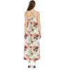imageWomens Hawaiian Luau Beach Sunset Print Maxi Sweetheart DressPastel Neon Sunset