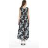 imageWomens Hawaiian Maxi Tank Elastic Luau Dress in BloomMidnight Bloom