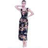 imageWomens Hawaiian Maxi Tank Elastic Luau Dress in RafelsiaRafelsia Black