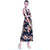 imageWomens Hawaiian Maxi Tank Elastic Luau Dress in RafelsiaRafelsia Black