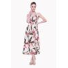 imageWomens Hawaiian Maxi Tank Elastic Luau Dress in RafelsiaRafelsia Cream