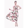 imageWomens Hawaiian Maxi Tank Elastic Luau Dress in RafelsiaRafelsia Cream