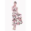 imageWomens Hawaiian Maxi Tank Elastic Luau Dress in RafelsiaRafelsia Cream