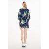 imageWomens Hawaiian Poncho Luau Dress Pineapple GardenPineapple Garden Navy
