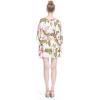 imageWomens Hawaiian Poncho Luau Dress Rafelsia CreamCream Rafelsia