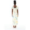 imageWomens Hawaiian Maxi Ruffle Sleeve Dress in HibiscusSandy Beach Sun Kissed Yellow