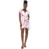 imageWomens Hawaiian Mini Ruffle Sleeve Dress in Hibiscus Vine