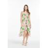 imageHawaii Hangover Womens Hawaiian Luau Halter Floral Print Dress in Lotus and OrchidLotus and Orchid