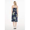 imageHawaii Hangover Womens Hawaiian Luau Halter Floral Print Dress in Pineapple GardenPineapple Garden
