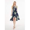 imageHawaii Hangover Womens Hawaiian Luau Halter Floral Print Dress in Pineapple GardenPineapple Garden