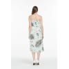 imageHawaii Hangover Womens Hawaiian Luau Halter Floral Print Dress in Wispy CereusWispy Cereus Light Blue