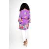 imageWomen Open Front Lightweight Kimono Tops in Pretty TropicalPretty Tropical Purple