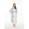 imageWomen Open Front Lightweight Maxi Kimono Dress in BloomDay Dream Bloom