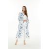 imageWomen Open Front Lightweight Maxi Kimono Dress in BloomDay Dream Bloom