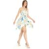 imageWomens Hawaiian Gypsy Fairy Uneven Bottom Luau Dress in Sandy BeachSandy Beach Beige