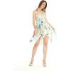 imageWomens Hawaiian Gypsy Fairy Uneven Bottom Luau Dress in Sandy BeachSandy Beach Beige