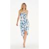 imageWomens Hawaiian Luau Halter Floral Print Halter Dress in BloomDay Dream Bloom