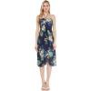 imageHawaii Hangover Womens Hawaiian Luau Halter Floral Print Dress in Pineapple GardenPineapple Garden