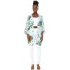 imageWomen Open Front Lightweight Kimono Tops in Wispy CereusWispy Cereus Light Blue