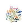 imageHawaii Hangover Hair Tie Scrunchies in Sunset Neon Pastel 1 PackSandy Beach Beige