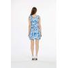 imageMatchable Couple Hawaiian Luau Men Shirt or Women Tank Dress in Classic Vintage HibiscusWomen Blue