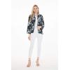 imageWomen Light Weight Rayon Casual Open Front Jacket Cardigan in BloomMidnight Bloom