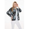 imageWomen Light Weight Rayon Casual Open Front Jacket Cardigan in BloomMidnight Bloom