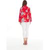imageWomen Light Weight Rayon Casual Open Front Jacket Cardigan in HibiscusHibiscus Red