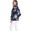 imageWomen Light Weight Rayon Casual Open Front Jacket Cardigan in Pineapple ParadisePineapple Paradise Navy