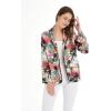 imageWomen Light Weight Rayon Casual Open Front Jacket Cardigan in SunsetSunset Pastel