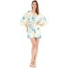 imageWomen Open Front Lightweight Kimono Tops in Sandy BeachSun Kissed Yellow
