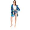 imageWomen Open Front Lightweight Kimono Tops in SunsetSunset Blue