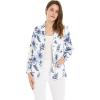 imageWomen Light Weight Rayon Casual Open Front Jacket Cardigan in BloomDay Dream Bloom
