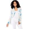 imageWomen Light Weight Rayon Casual Open Front Jacket Cardigan in Sandy Beach WhiteSandy Beach White Navy