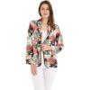imageWomen Light Weight Rayon Casual Open Front Jacket Cardigan in SunsetSunset Pastel