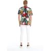 imageMatchable Couple Hawaiian Luau Men Shirt or Women Vintage Fit and Flare Dress in Lost in ParadiseMen Tropical Twilight