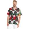 imageMatchable Couple Hawaiian Luau Men Shirt or Women Vintage Fit and Flare Dress in Lost in ParadiseMen Tropical Twilight