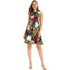imageMatchable Couple Hawaiian Luau Men Shirt or Women Vintage Fit and Flare Dress in Lost in ParadiseMen Tropical Twilight
