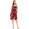 imageMatchable Couple Hawaiian Luau Shirt or Fairy Dress in Pineapple Garden BlackMen Sandy Beach Burgundy