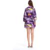 imageMatchable Couple Hawaiian Luau Shirt or Kimono in Sunset BlueMen Sunset Purple