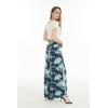 imageMatchable Couple Hawaiian Luau Shirt or Wide Legged Pants in Orchid Breeze NavyMen Orchid Breeze Navy