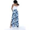 imageMatchable Couple Hawaiian Luau Shirt or Wide Legged Pants in Pacific Palm NavyMen Pacific Palm Navy