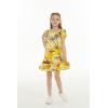 imageMatchable Family Hawaiian Luau Men Women Girl Boy Clothes in Sunset YellowGirl Simple Muumuu Ruffle