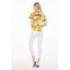 imageMatchable Family Hawaiian Luau Men Women Girl Boy Clothes in Sunset YellowWomen Shirt