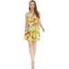 imageMatchable Family Hawaiian Luau Men Women Girl Boy Clothes in Sunset YellowWomen Shirt Dress