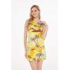 imageMatchable Family Hawaiian Luau Men Women Girl Boy Clothes in Sunset YellowWomen Tank
