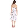 imageMatchable Family Hawaiian Luau Men Women Girl Boy Clothes in Classic Map Flamingo WhiteWomen Mermaid Dress