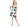 imageMatchable Family Hawaiian Luau Men Women Girl Boy Clothes in Lost in ParadiseGirl Round Neck Shift