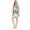 imageMatchable Family Hawaiian Luau Men Women Girl Boy Clothes in Lost in ParadiseWomen Round Neck Shift Dress